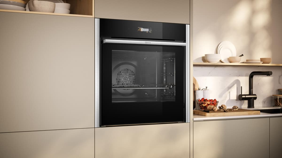 Neff B54CR71N0B N 70, Built-in oven 60 x 60 cm Stainless steel — view 3