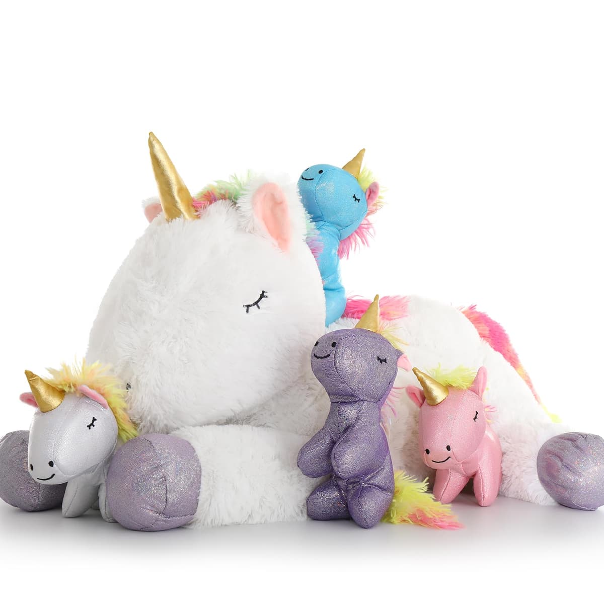 MorisMos Giant Easter Bunny Teddy Soft Toy, 60cm Cuddly Rabbit Teddy with 3 Baby Inside, Big Fluffy Bunny Stuffed Animals Gift for Kids Girlfriend Birthday Easter Decorations — view 36