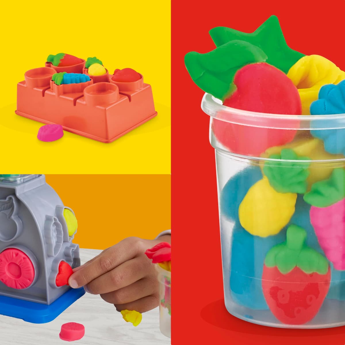 Play-Doh Swirlin' Smoothies Toy Blender Playset, Play Kitchen Appliances, Kids Arts and Crafts Toys for Ages 3+, Pretend Play Toy for Unisex — view 3