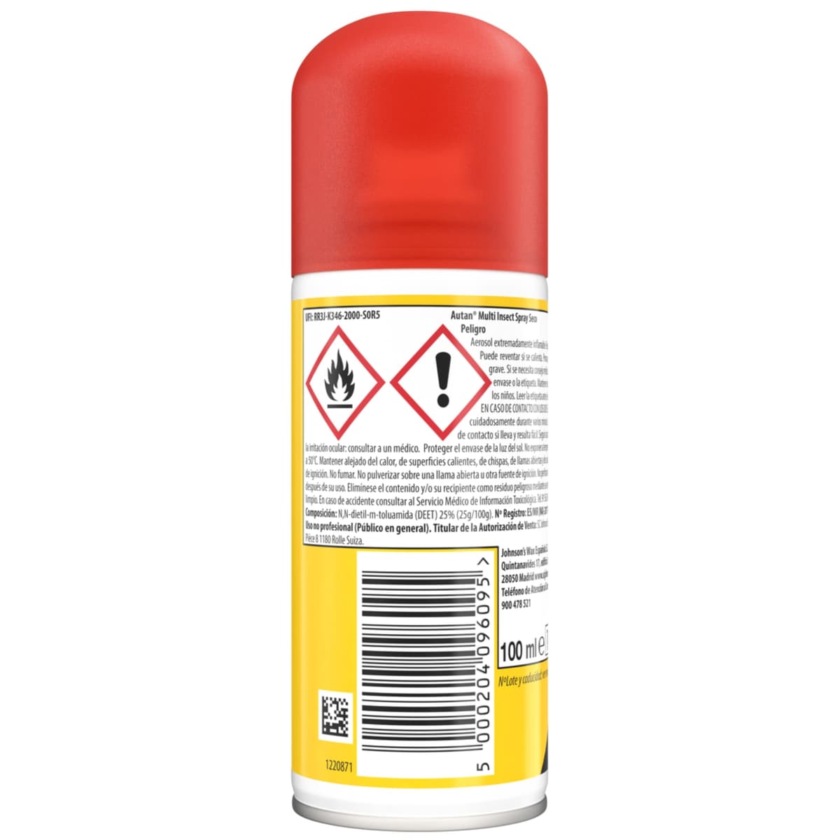 Autan Protection Plus Repelente de Mosquitos en Spray - Protege de mosquitos, moscas y garrapatas, 100ml, Loción (Paquete de 2) — view 2