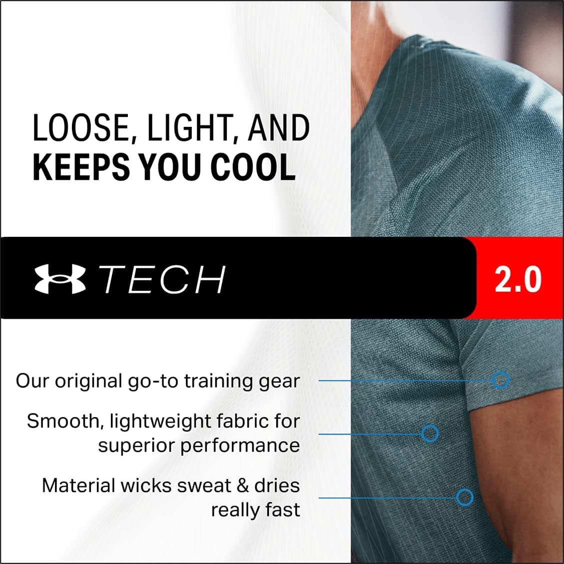 Under Armour Men's Tech 2.0 1/2 Zip — view 8