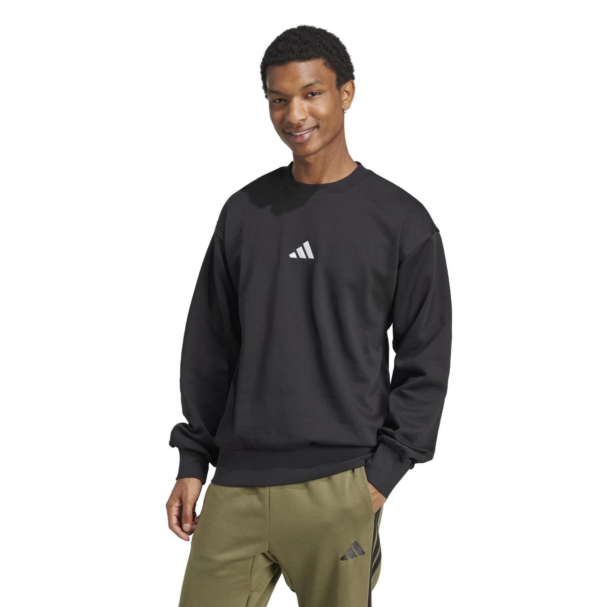 Adidas Hombre Essentials FEELCOZY Fleece Sweatshirt — view 35