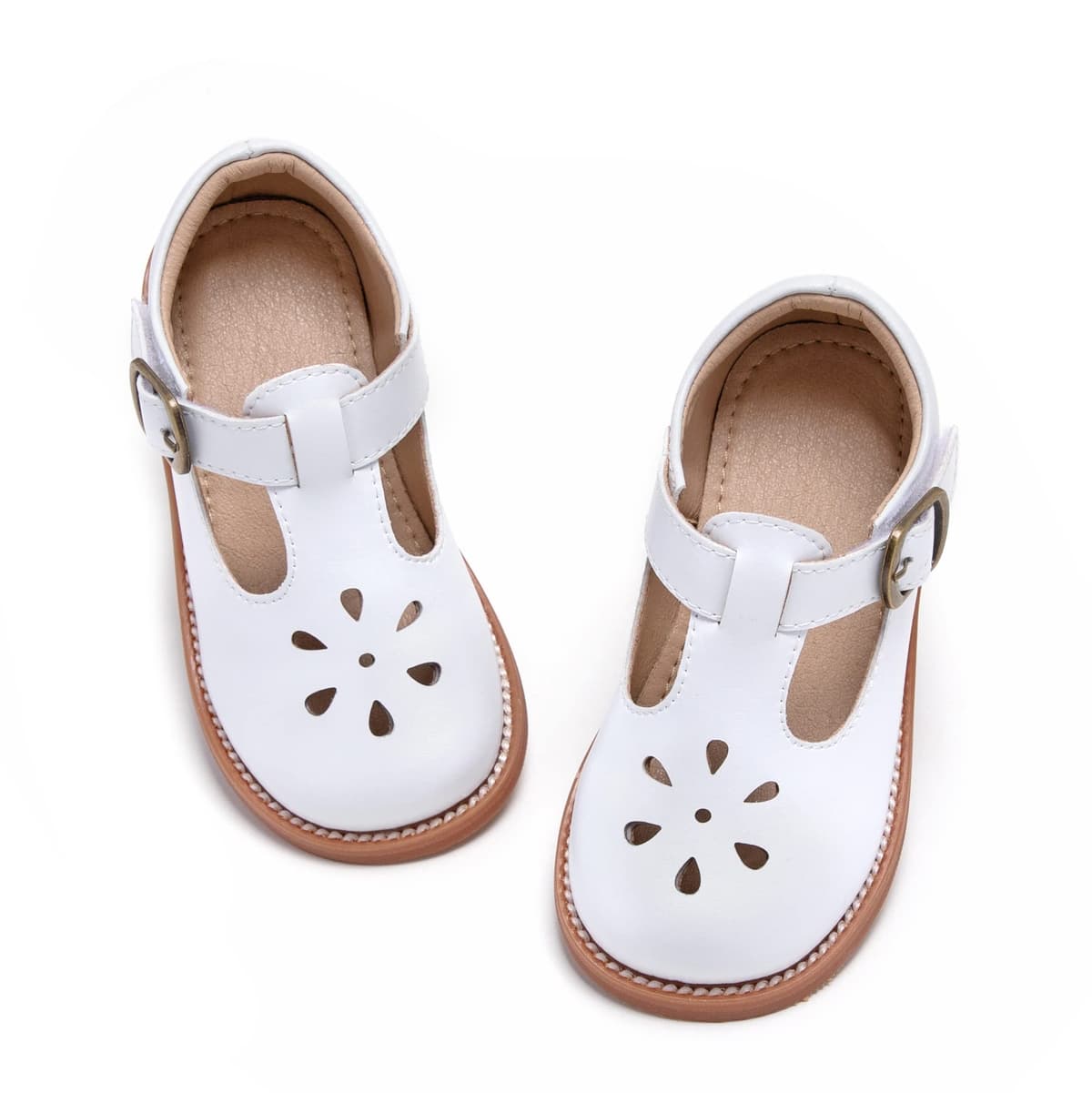 Felix & Flora Toddler Little Girl Mary Jane Dress Shoes - Ballet Flats for Girl Party School Shoes — view 40