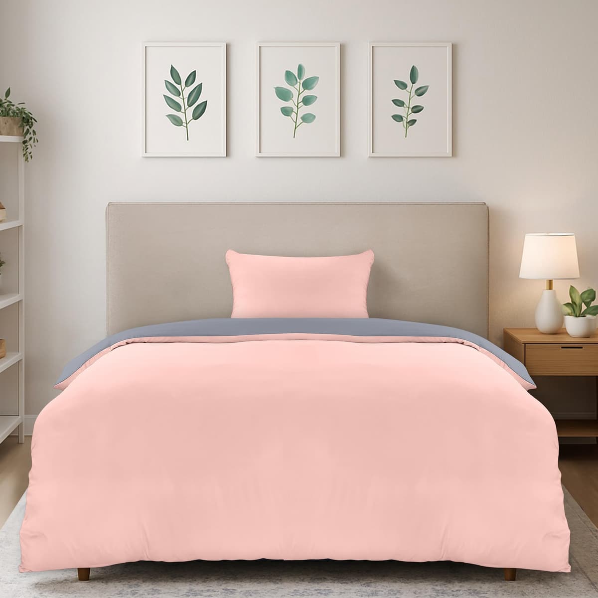 Utopia Bedding Duvet Cover Double - Soft Microfibre Polyester - Bedding Quilt Cover Set, with Pillow cases (Grey) — view 72