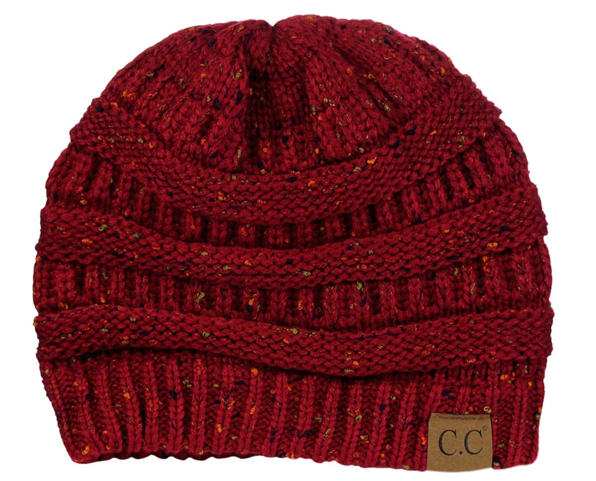 Warm Chunky Soft Stretch Cable Knit Beanie Skully — view 147