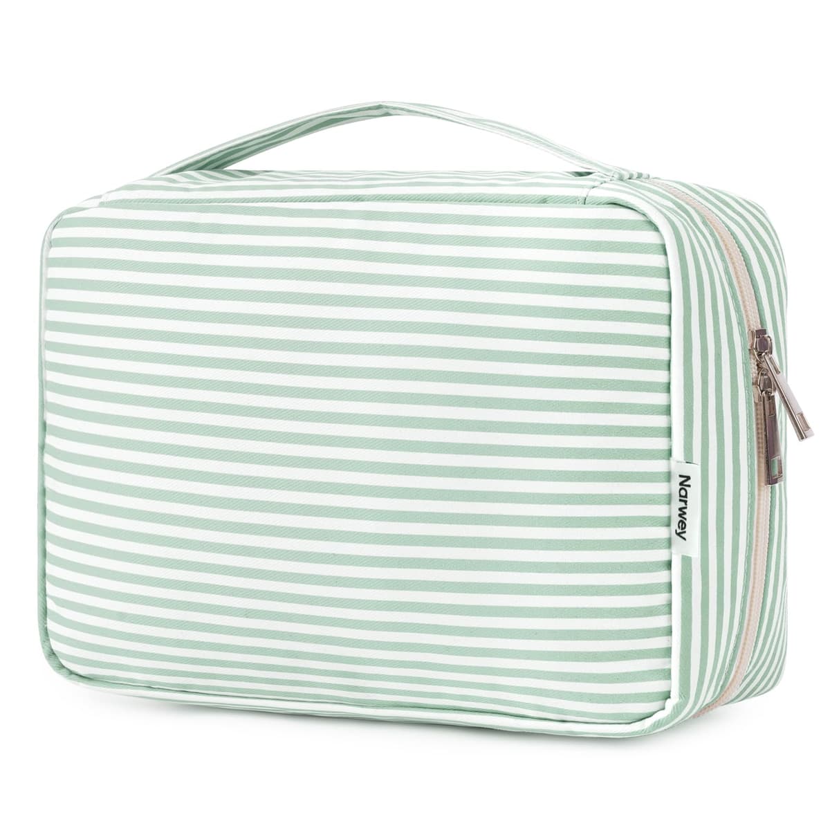 Narwey Travel Hanging Toiletry Wash Bag Toiletry Bags for Women Toiletries Bag Washbag Makeup Cosmetic Organizer for Travel Essentials Accessories — view 13