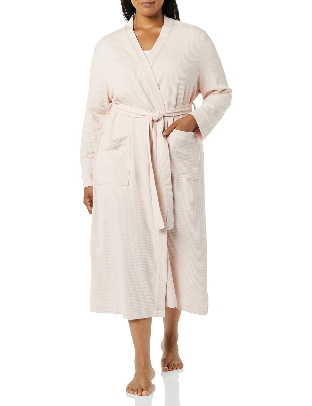 Amazon Essentials Women's Lightweight Waffle Full-Length Robe (Available in Plus Size) — view 14