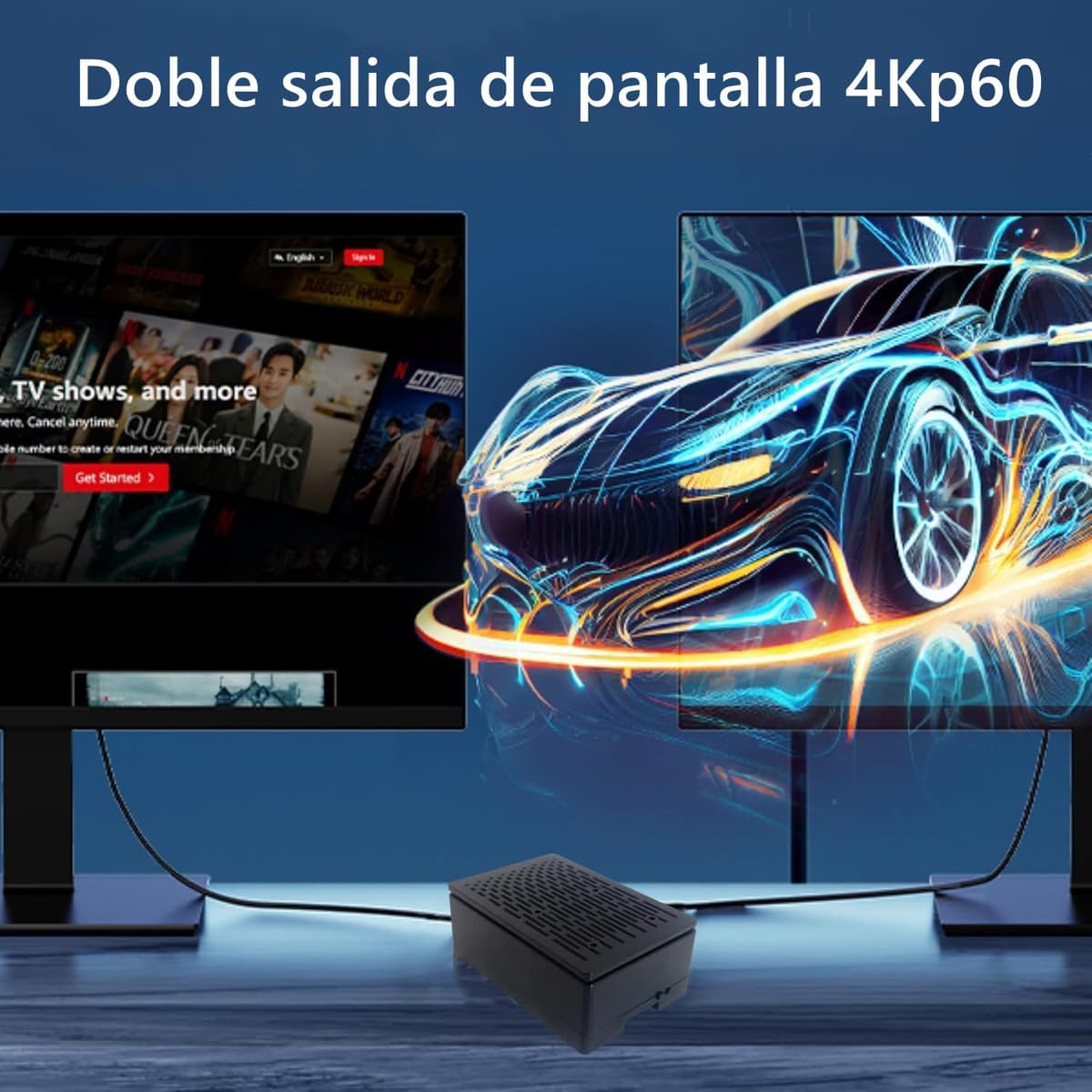 Vemico Raspberry Pi 5 16GB Starter Kit Tarjeta 64GB Pi 5 Carcasa con Active Cooler Fuente de alimentación 27W 5.1V5A USB-C 2 HD out Cables USB Lector de Tarjetas Adaptadores de Tarjetas — view 5