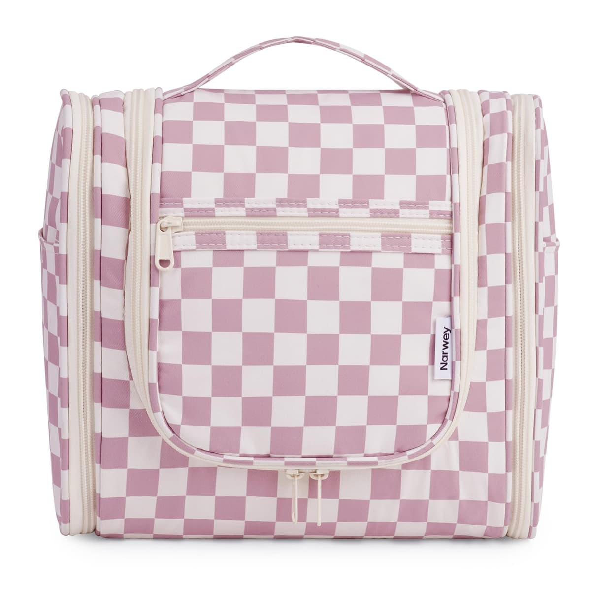 Narwey Neceser Mujer Bolsa de Aseo Colgante, Organizador de Maquillaje Neceser Viaje para Hombre y Mujer Accesorios de Viaje (Negro(Grande)) — view 21