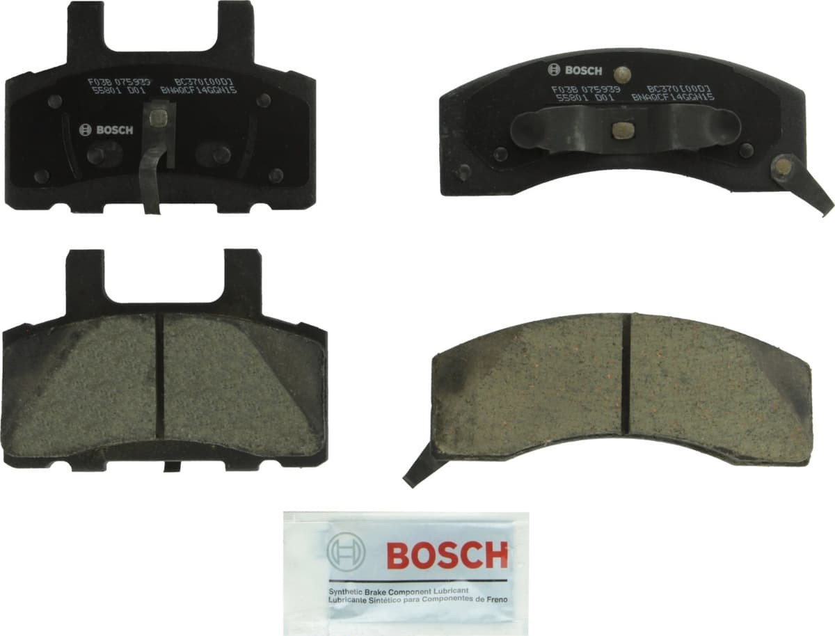 Bosch BC914 QuietCast Premium Ceramic Disc Brake Pad Set For: Acura ILX; Honda Accord, Civic, CR-V, Element, Fit, Front — view 176