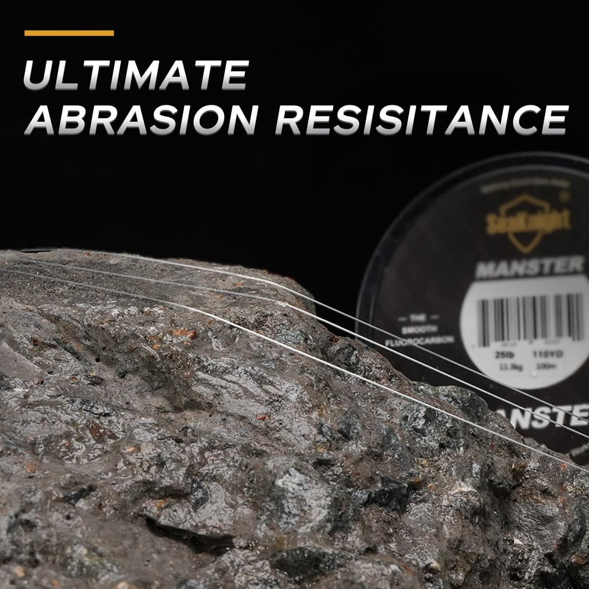 SeaKnight Línea Fluorocarbono 100m/110yds para Carpa, Monofilamento Transparente Invisible Líder de Hundimiento Rápido para Pesca en Mar 3-35LB — view 7