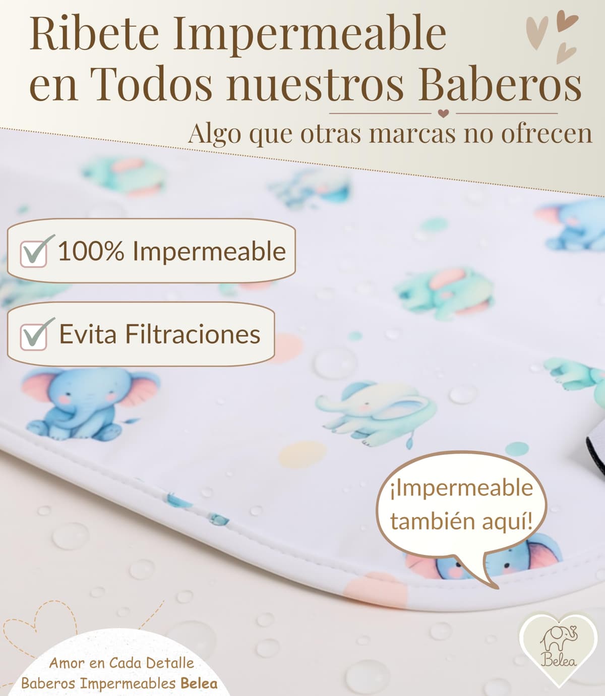 Pack 2 Baberos Bebe Impermeables Sin Mangas BLW 6 Meses a 5 Años Bolsillo Recogemigas Babete Impermeável Babero Infantil Sin BPA Regalo Baby Shower Cumpleaños Bebé — view 5