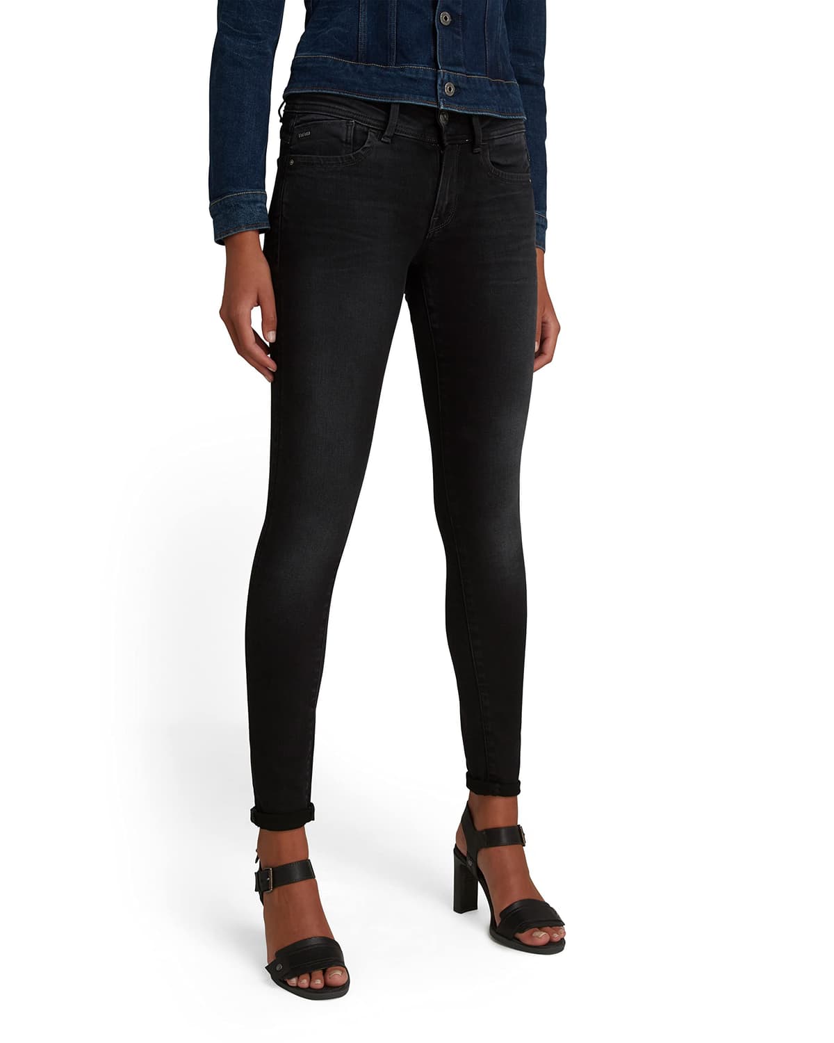 G-Star Lynn Mid Skinny Jeans - Vaqueros Mujer — view 41