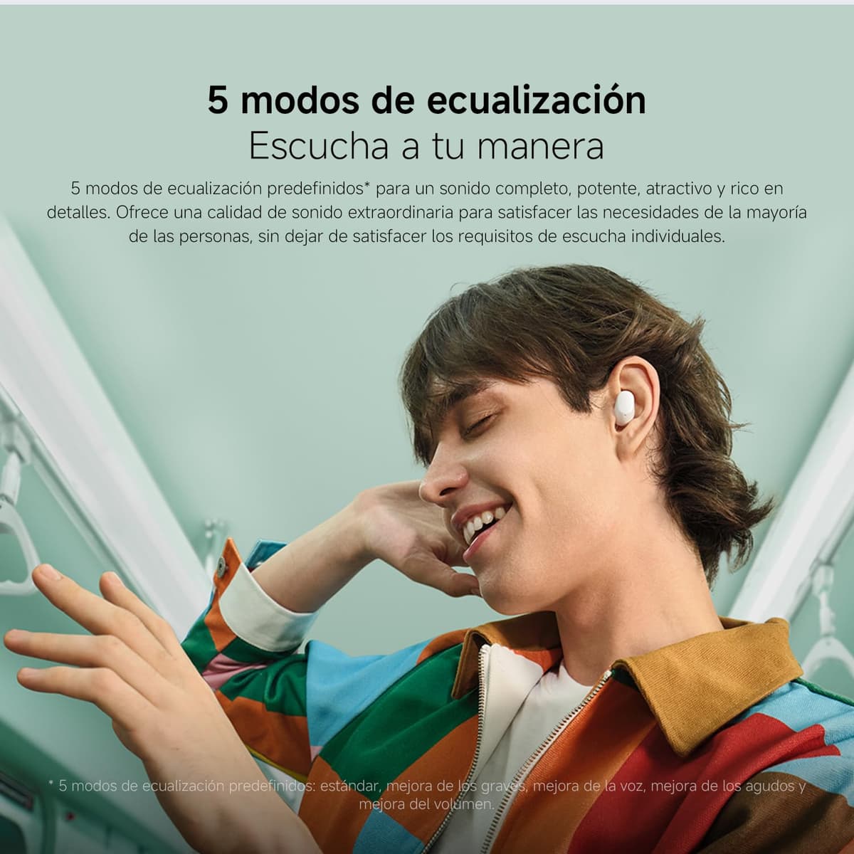 XIAOMI Redmi Buds 6 Play - Auriculares inalámbricos, cancelación de Ruido, Ligeros, hasta 36 Horas de autonomía, Bluetooth 5.4, Negro (Versión ES) — view 8