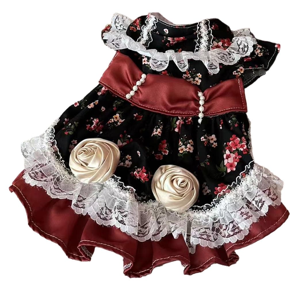 MaruPet Fashion Sweet Puppy Dog Chiffon Princess Dress for EXTRAL Small and Small Dog Pink S — view 9