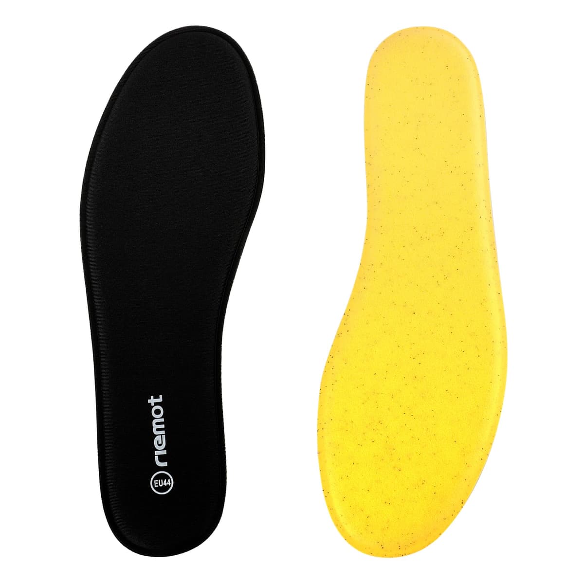 riemot Plantillas Memory Foam para Zapatos de Hombre y Mujer, Plantillas para Zapatillas Botas, Cómodas y Amortiguación para Trabajo, Deportes, Caminar, Senderismo, M-Negro EU 43 — view 2
