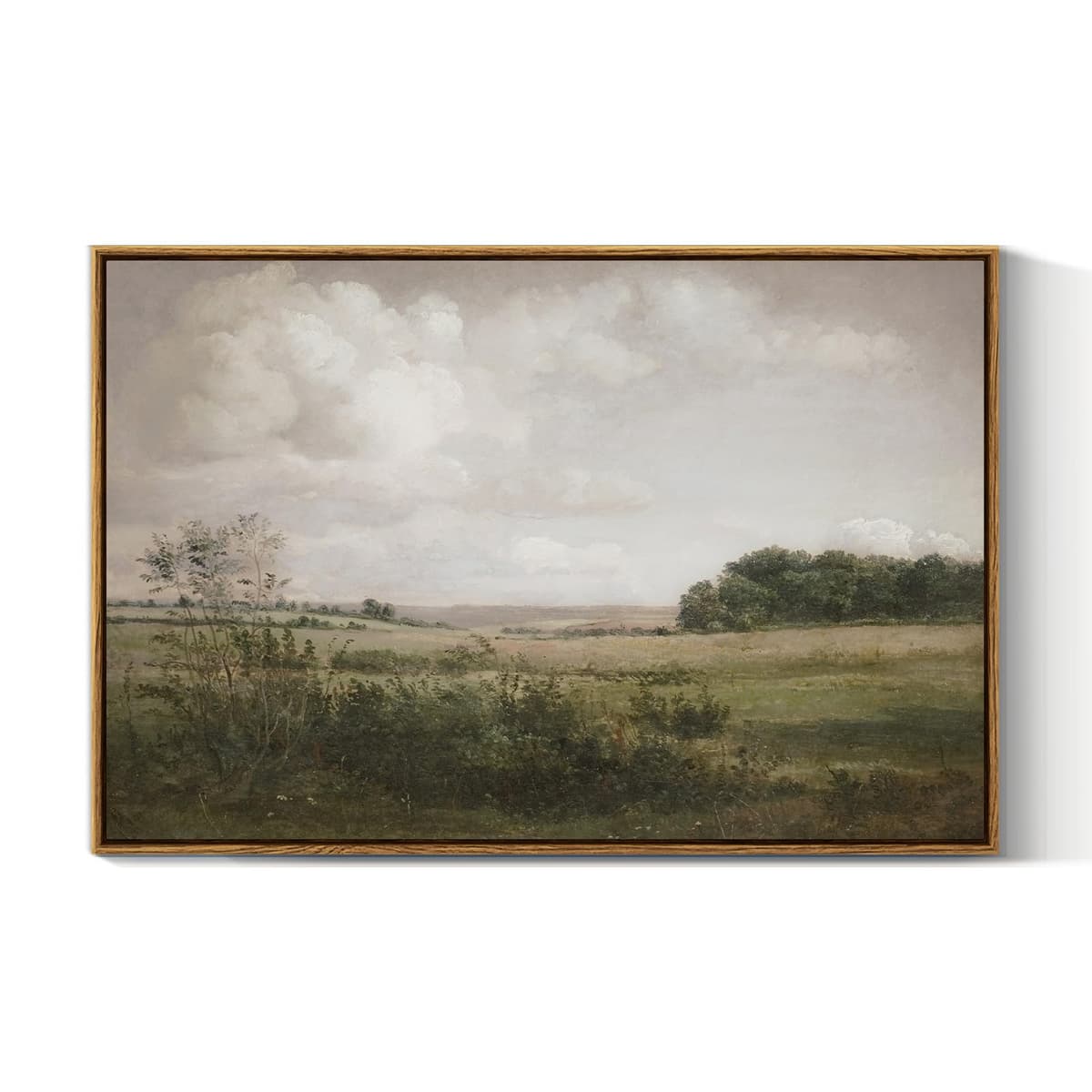 VIYYIEA Vintage Framed Black Dog Wall Art, Bedroom Living Room Minimalist Animal Art Decor, Antique Dog Canvas Print Paintings, Home Farmhouse Retro Still Life Decor, 12x16 Inch — view 105