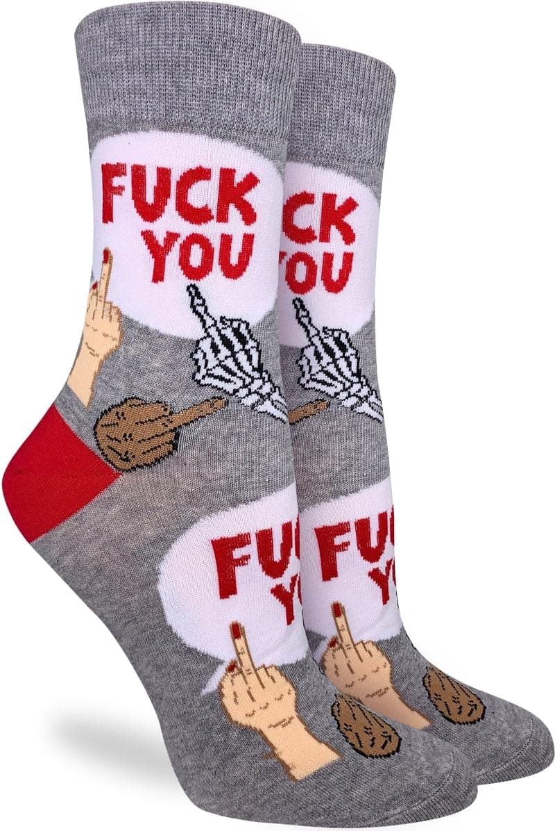 Good Luck Sock Women's Floral Dinosaurs Socks, Shoe Size 5-9 — view 97