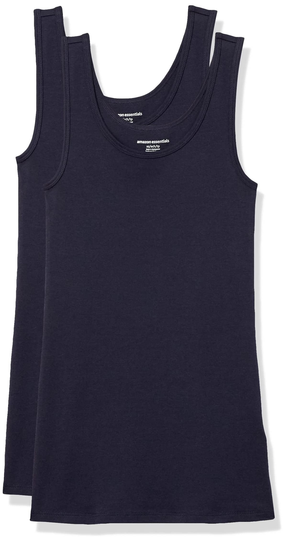Amazon Essentials Women's Slim-Fit Vest, Pack of 2 — view 41