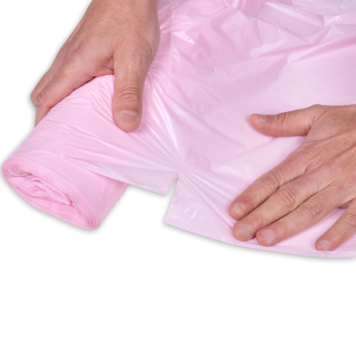 Areso – Capas Desechables para Peluqueria 100 Unidades en Rollo, Capa de Plastico para Tinte de Pelo en Mujer y Hombre, Color Blanco — view 5