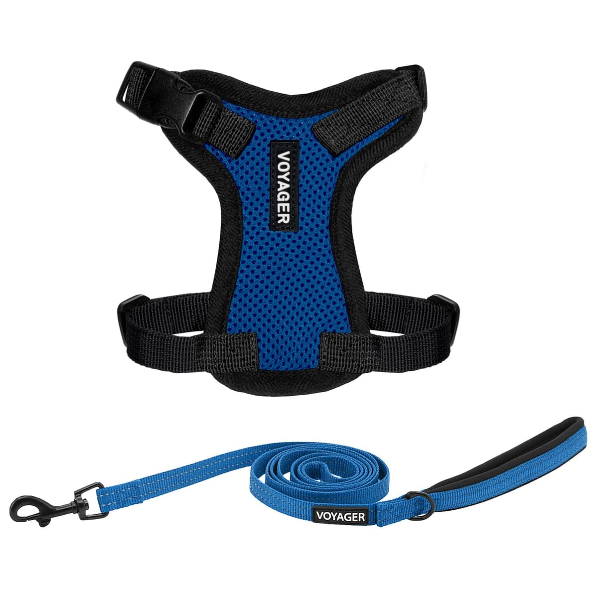 Best Pet Supplies Voyager Step-in Lock Pet Harness – All Weather Mesh, Adjustable Step in Harness for Cats and Dogs Turquoise (Matching Trim), XL (Chest: 22-36") — view 111