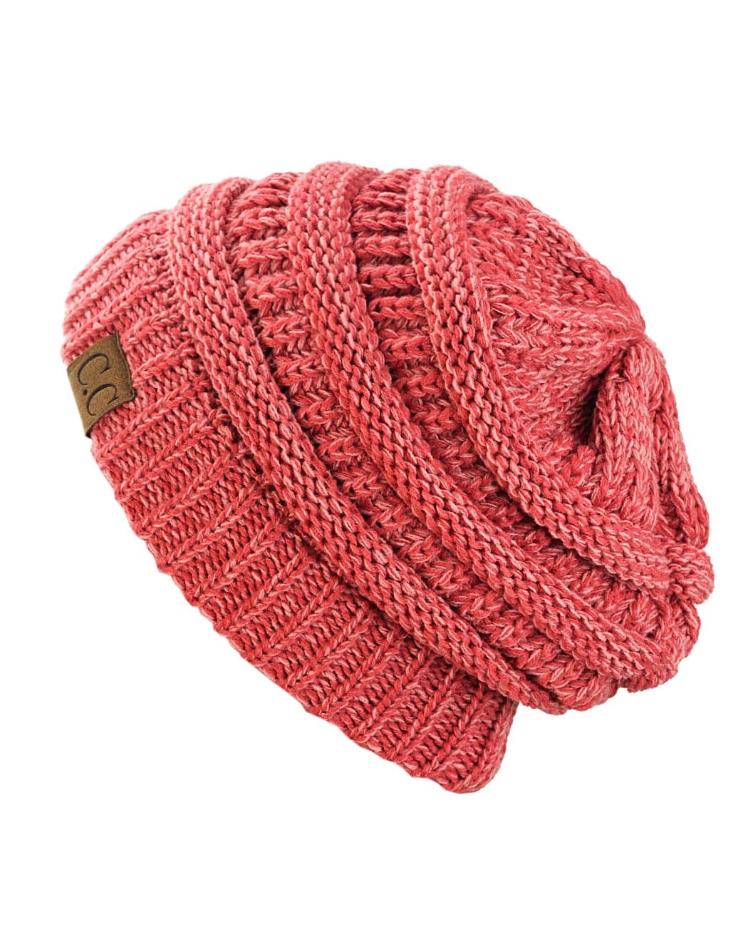 Warm Chunky Soft Stretch Cable Knit Beanie Skully — view 105
