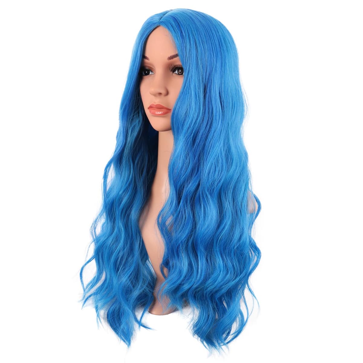 Mapofbeauty 32 Pulgadas/80cm de Luz Rubia Pelo Largo Rizado Ondulado Peluca Cosplay Peluca — view 19