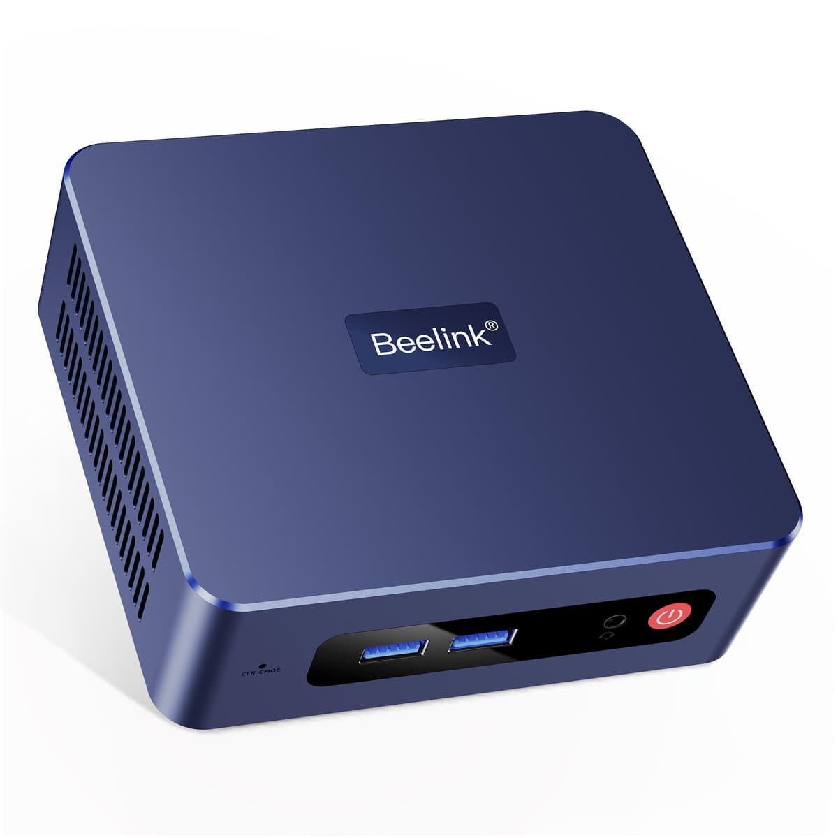 Beelink Mini PC, AMD Ryzen 5500U (6C/12T, Up to 4.0GHz), 16GB DDR4 500GB M.2 NVME SSD, Mini Computer Support 2.5G LAN/Triple Display/USB3.2/WiFi6/BT5.2 Home/Office Micro Desktop Computer — view 6