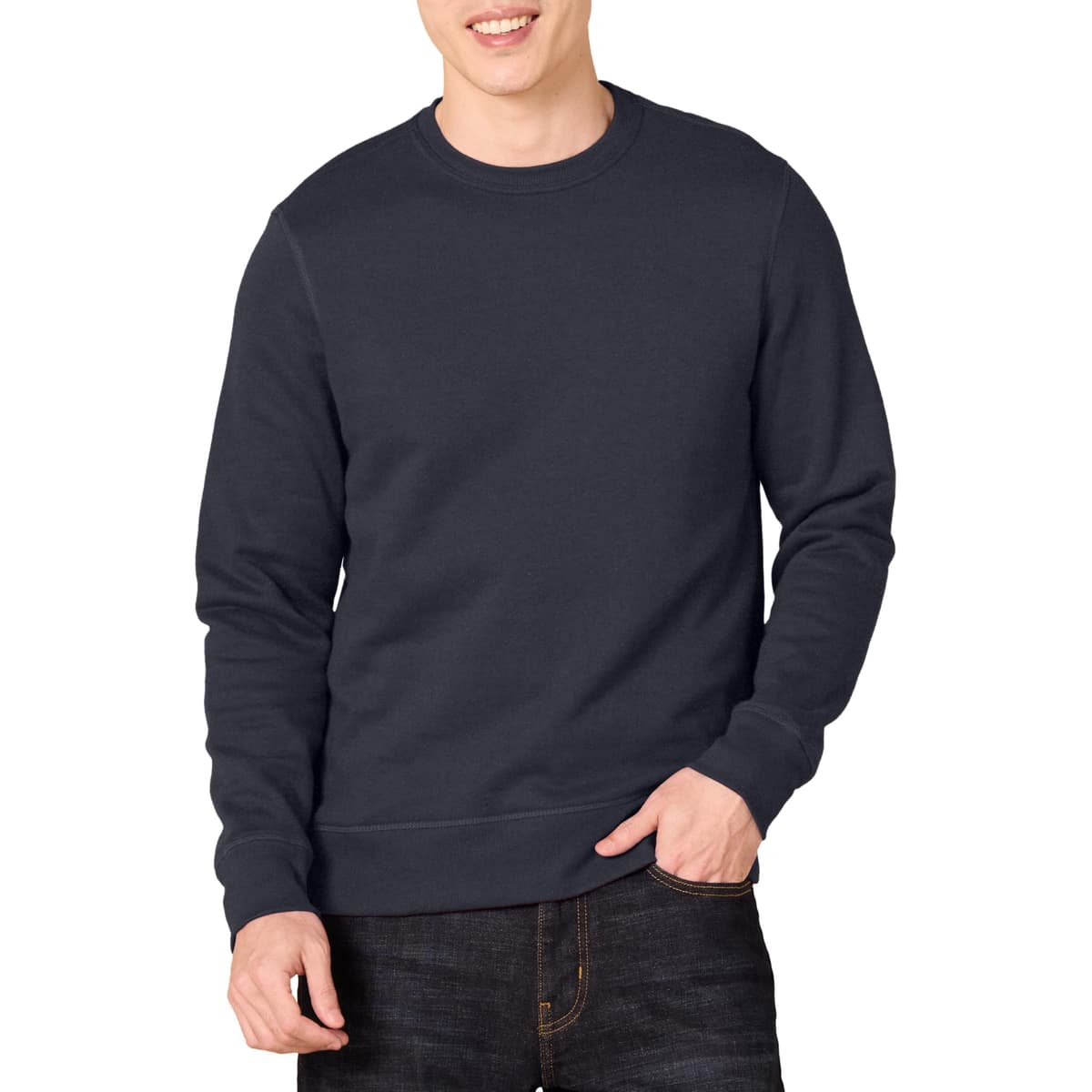 Amazon Essentials Hombre Sudadera de Forro Polar con Cuello Redondo (Disponible en Tallas Grandes y Largos Especiales) — view 19
