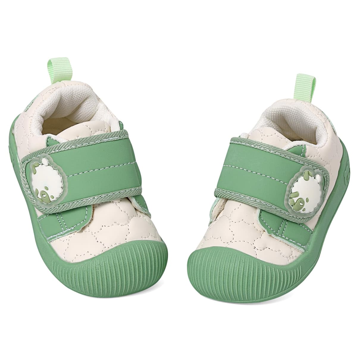 MASOCIO Baby Boy Girl First Walking Shoes Infant Toddler Trainers Rubber Anti-Slip Prewalker Shoes — view 8