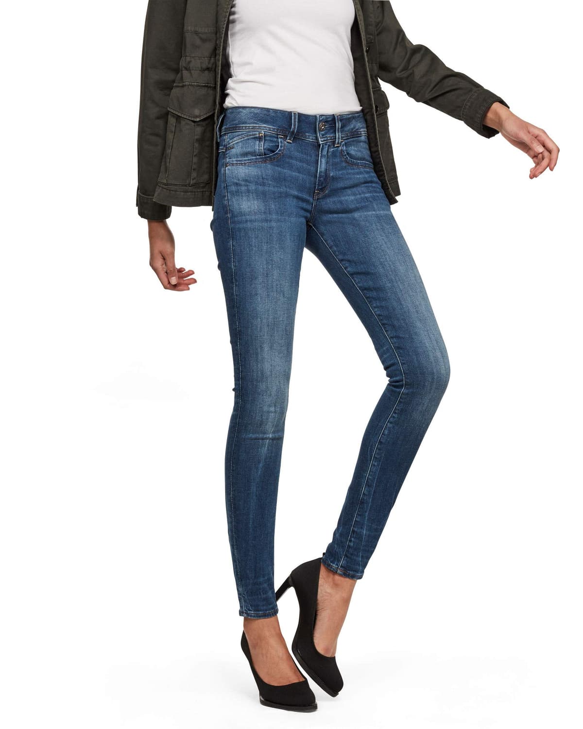 G-Star Lynn Mid Skinny Jeans - Vaqueros Mujer — view 52