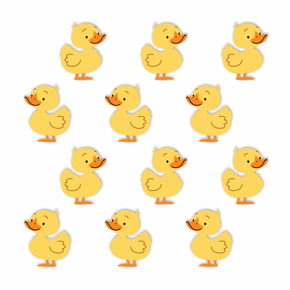x3 Duck Stickers, Hardwearing Waterproof 0% Transparency Farm Animal Decals, Peel & Stick Perfect to Cover Marks, Wall Decor, Weatherproof for Cars & Home Projects. (x3 Ducks, A5) — view 17