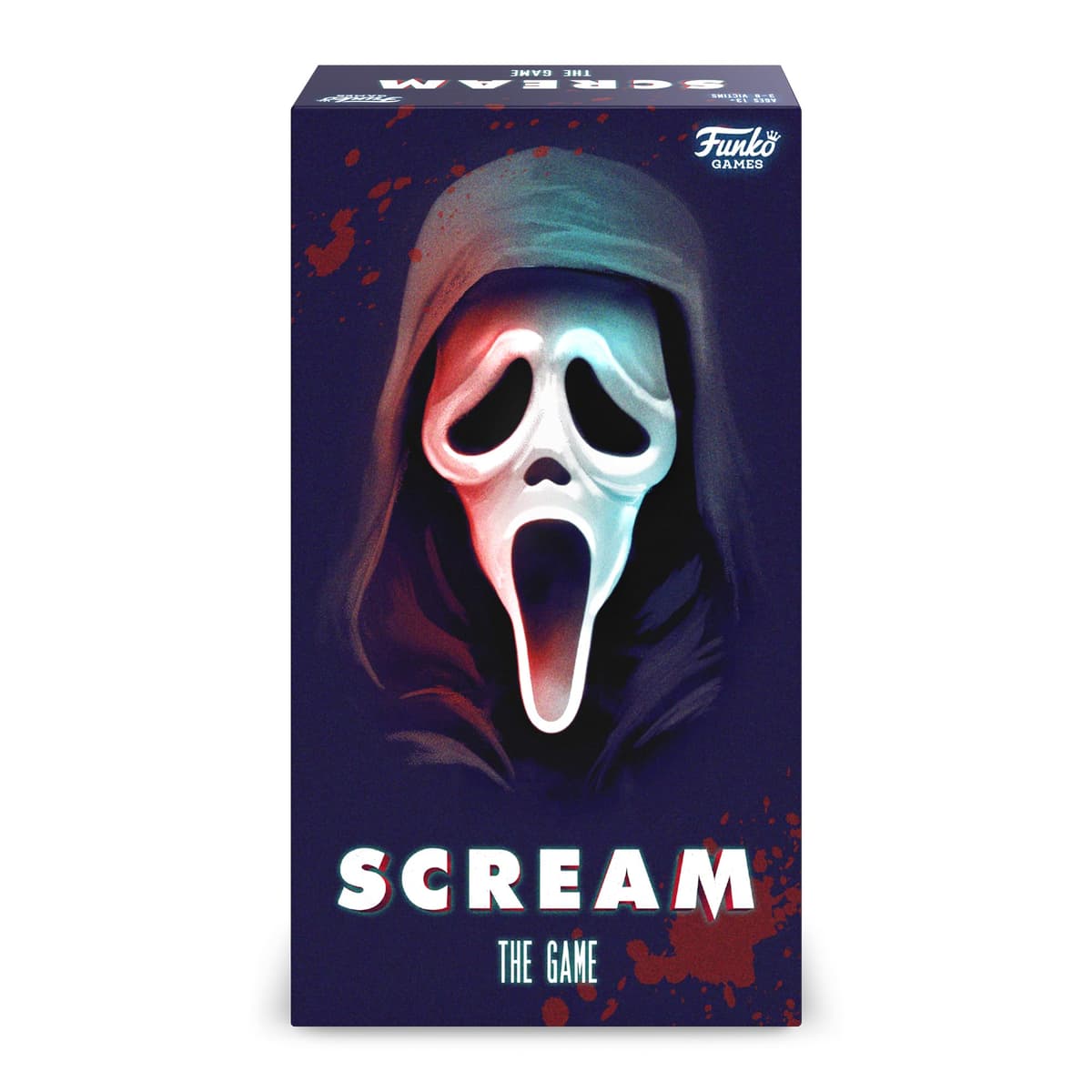 FUNKO GAMES Presents: Scream - The Game | Thrilling Mystery Horror Board Game with Interactive iOS/Android App | For 3-8 Players Ages 13+