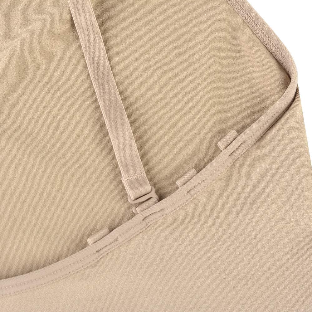Soudittur Maillot de Danza Clásico Tirantes para Niña Ballet Body Leotardo Ropa Interior de Baile Sin Costuras con Correas Ajustables — view 5