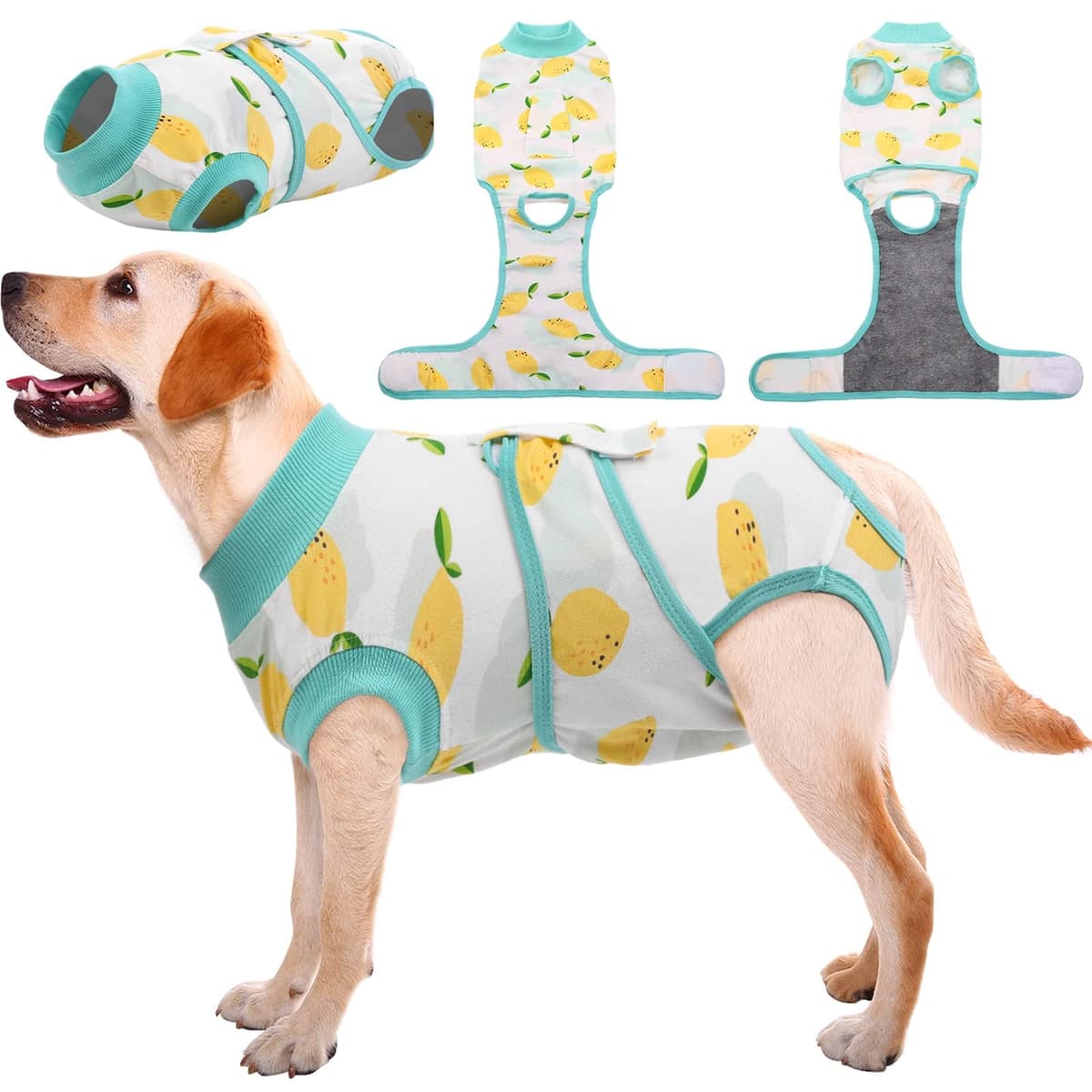 Kuoser Dog Recovery Suit Female, Dog Onesie for Surgery, Female Spay and Male Neuter Onesie for Post-Op Care, Prevent Licking Puppy Onesies — view 18
