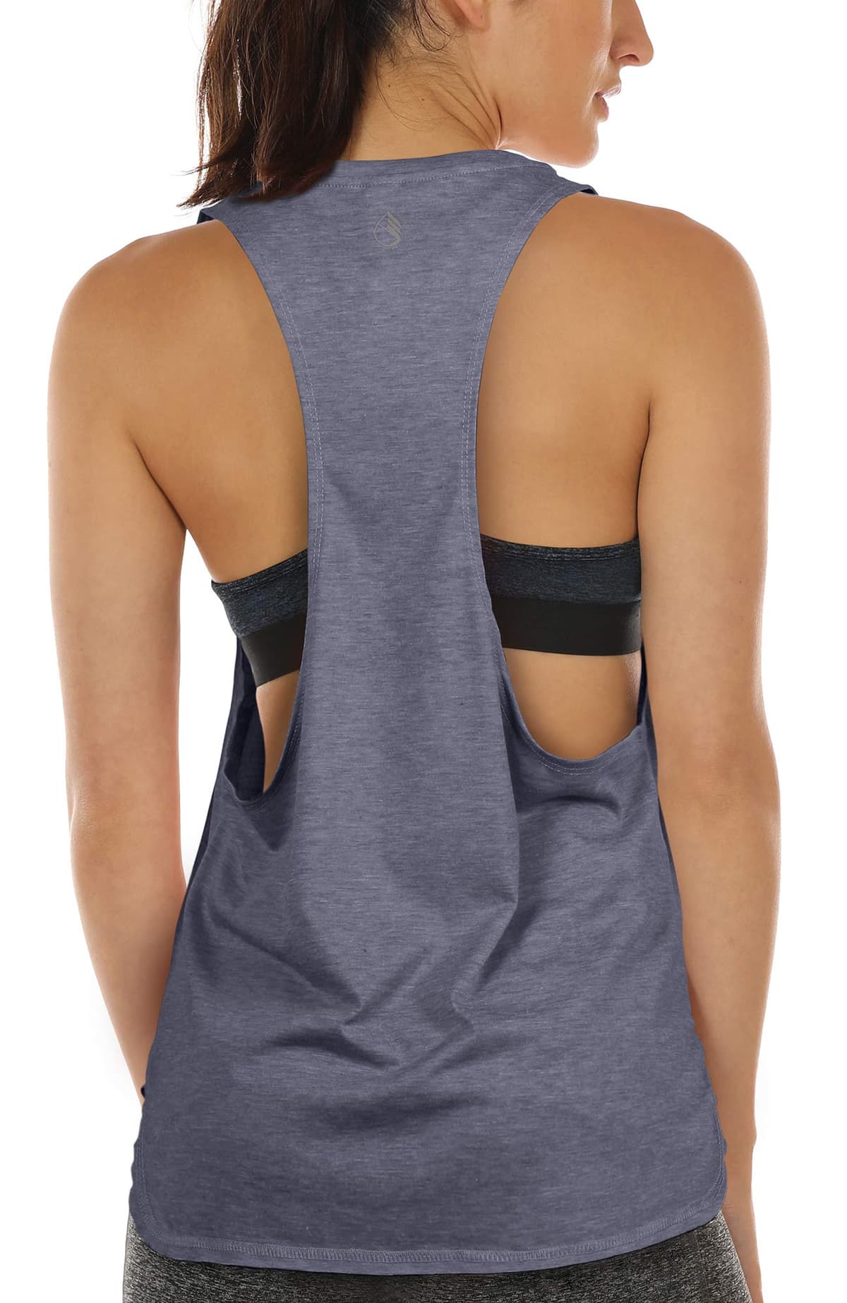 icyzone Sueltas y Ocio Camiseta de Fitness Deportiva de Tirantes para Mujer, Pack de 3 — view 12