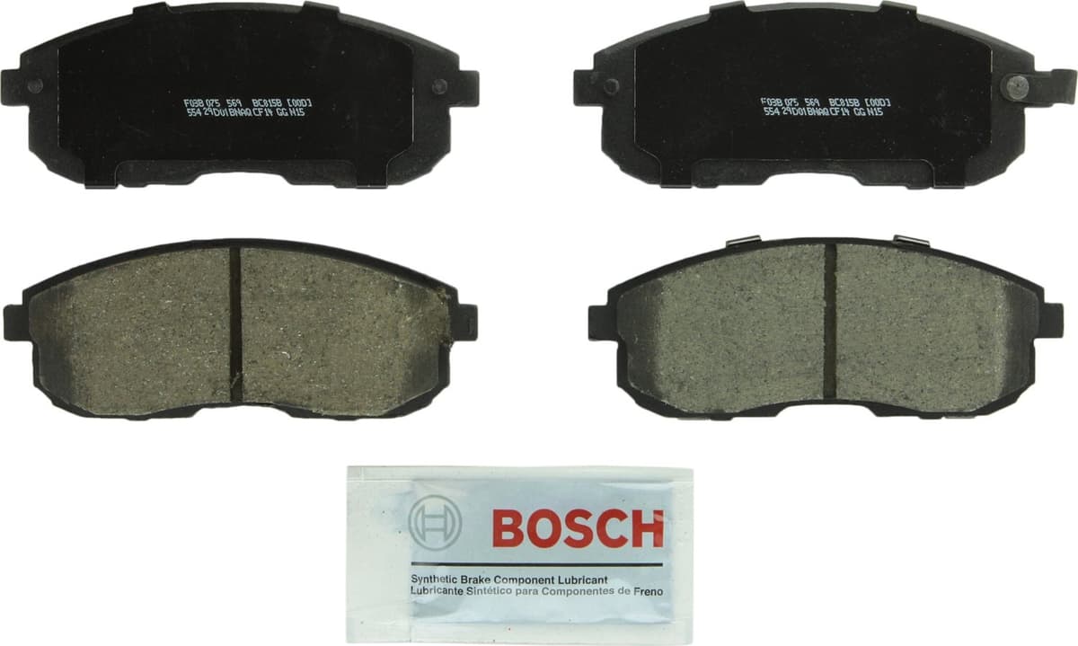 Bosch BC914 QuietCast Premium Ceramic Disc Brake Pad Set For: Acura ILX; Honda Accord, Civic, CR-V, Element, Fit, Front — view 164