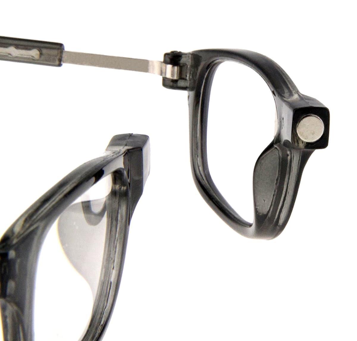 TBOC Pack: Gafas de Lectura Presbicia Vista Cansada – (Dos Unidades) Graduadas +3.50 Dioptrías Montura Negra Hombre Mujer Imantadas Plegables Lentes Aumento Leer Ver Cerca Cuello Imán — view 6