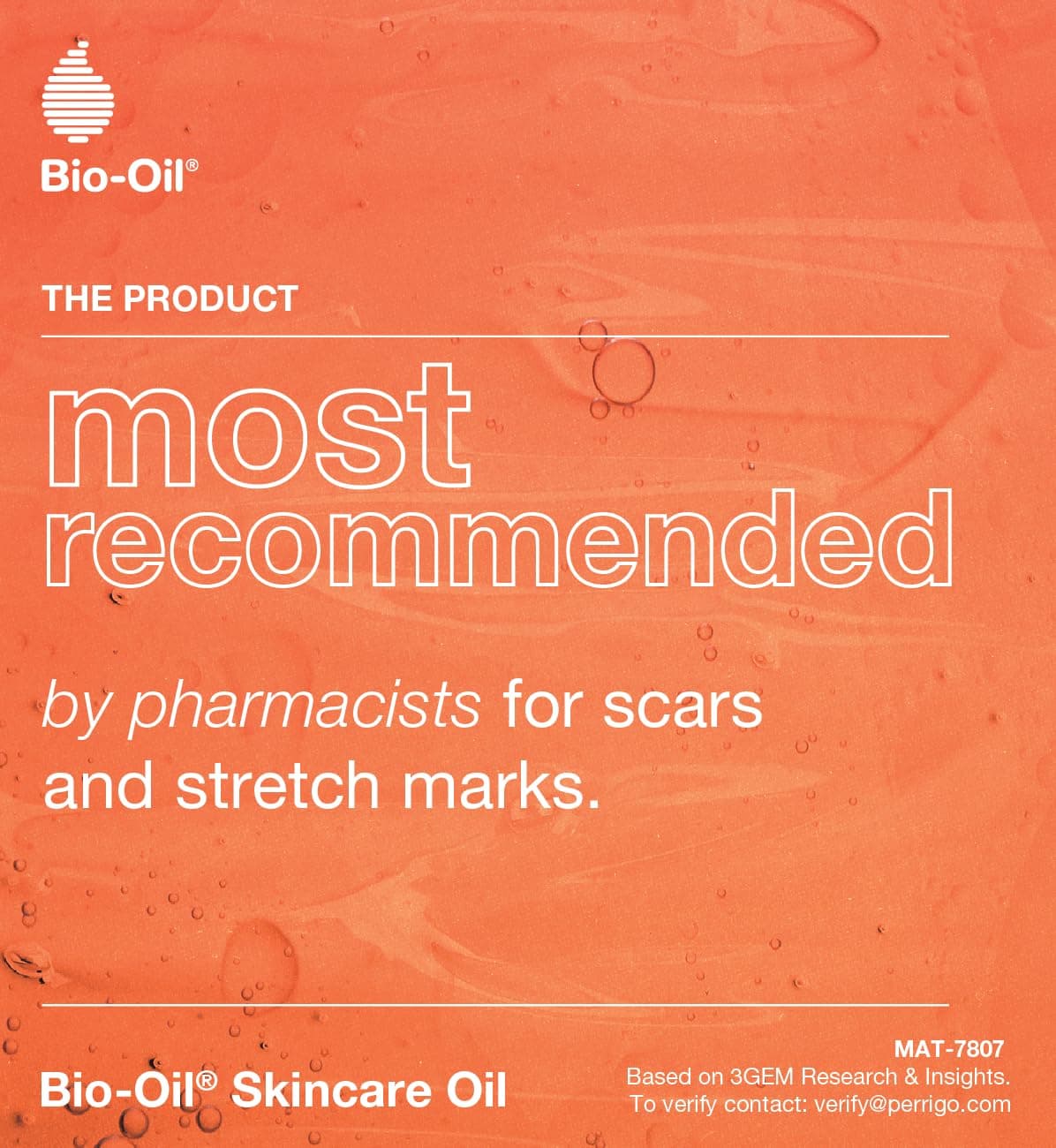 Bio Oil Body Skin Care Oil (125ml) - Firming Skincare That Reduces Appearance Of Stretch Marks & Scars - Grease Free Moisturiser Lotion - With Vitamin E & Vitamin A — view 4