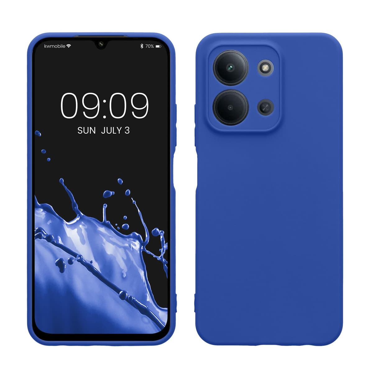 kwmobile Carcasa Compatible con Xiaomi Redmi Note 14 Pro 5G / Poco X7 Funda - Funda Ultrafina de TPU con Bordes elevados - Lavanda Metalizado — view 240