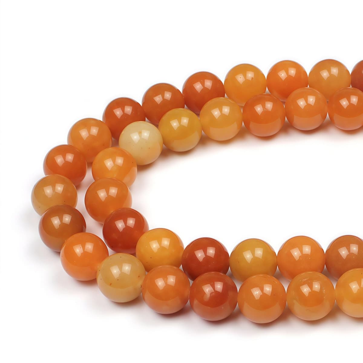 MJDCB 12mm 30 piezas Cuentas de Piedra Turquesa Rojo Sintéticas Redondas Sueltas Piedras Semipreciosas para Hacer Joyas Pulseras Collares — view 27