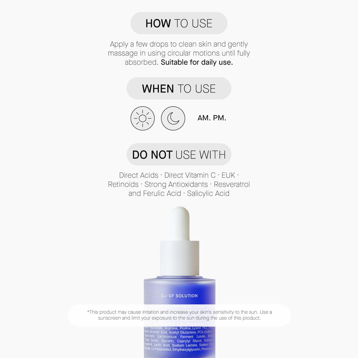 Transparent Lab Cu-GF Solution - Anti-Aging Treatment with Copper Peptide — view 6