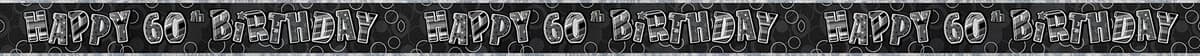 Unique Party 92068 - 9ft Foil Glitz Pink Happy 80th Birthday Banner — view 129