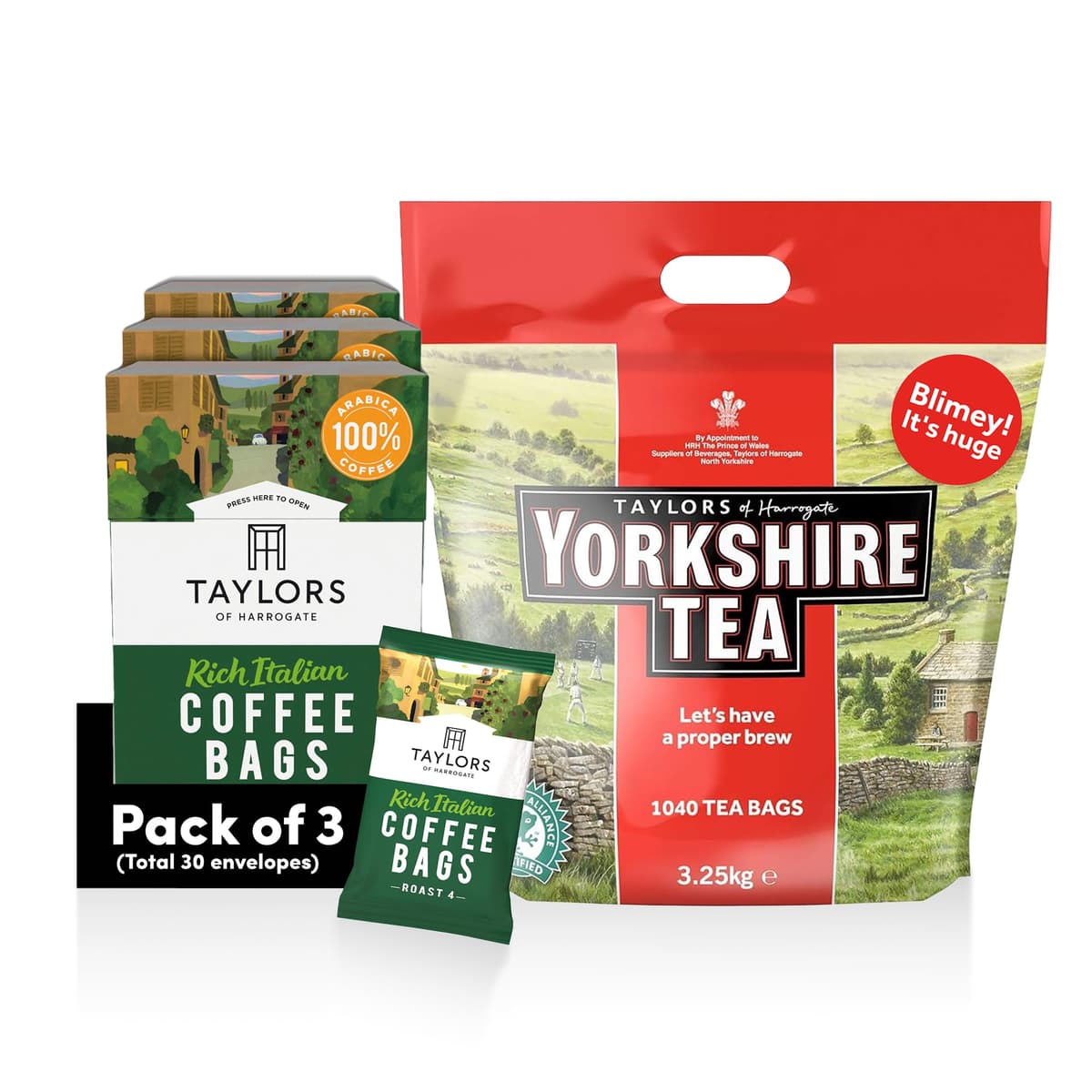 Yorkshire Tea, Total 600 Tea Bags, (Pack of 1.875 kg) — view 8