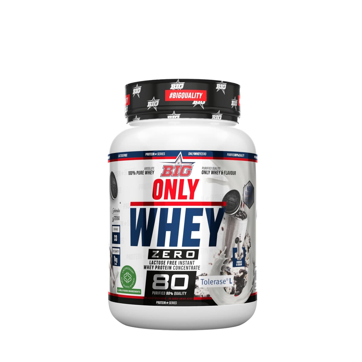 BIG - Proteinas Whey - Proteina en Polvo para Desarrollo de Masa Muscular y Recuperación - Materia Prima Premium - Whey Protein Sin Lactosa, Sin Azúcar, Sin Grumos (1Kg, Cacaolat) — view 13