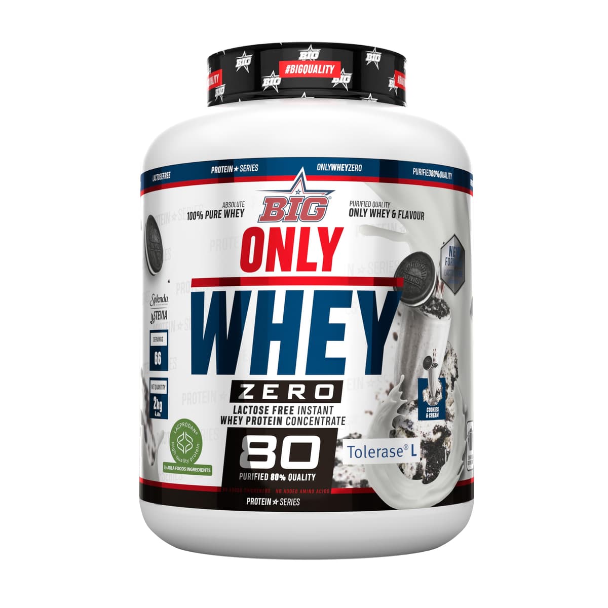 BIG - Proteinas Whey - Proteina en Polvo para Desarrollo de Masa Muscular y Recuperación - Materia Prima Premium - Whey Protein Sin Lactosa, Sin Azúcar, Sin Grumos (1Kg, Cacaolat) — view 48