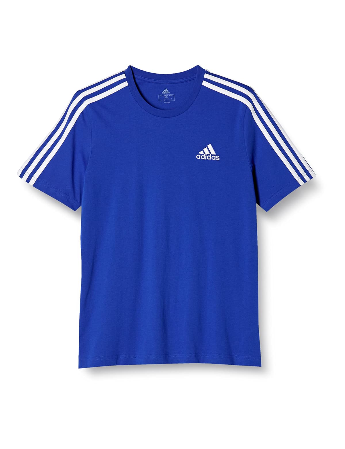 adidas Essentials Single Jersey 3-Stripes tee Camiseta de Manga Corta Hombre (Pack de 1) — view 32