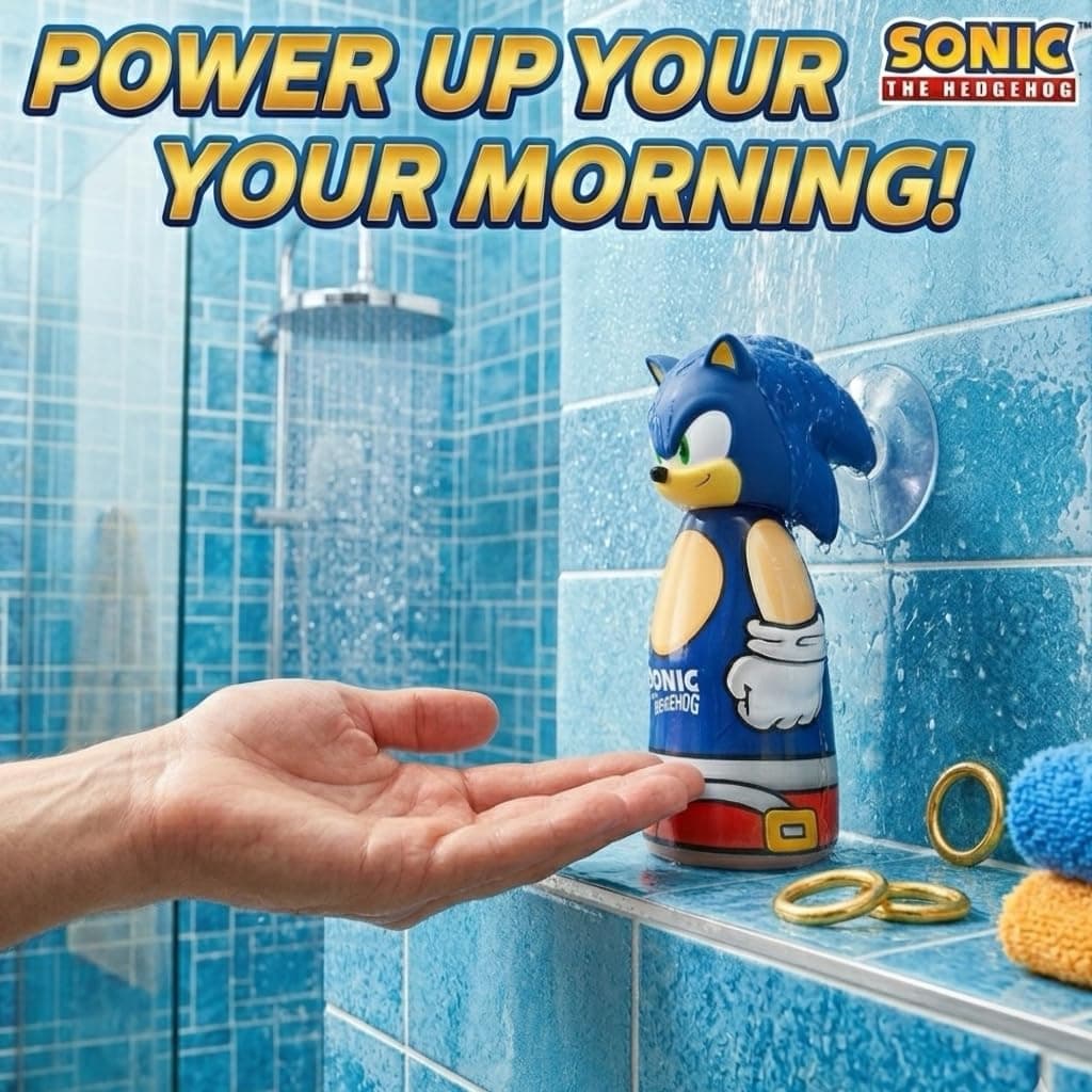 Sonic the Hedgehog 3-in-1 Shampoo, Conditioner and Shower Gel for Kids — view 4