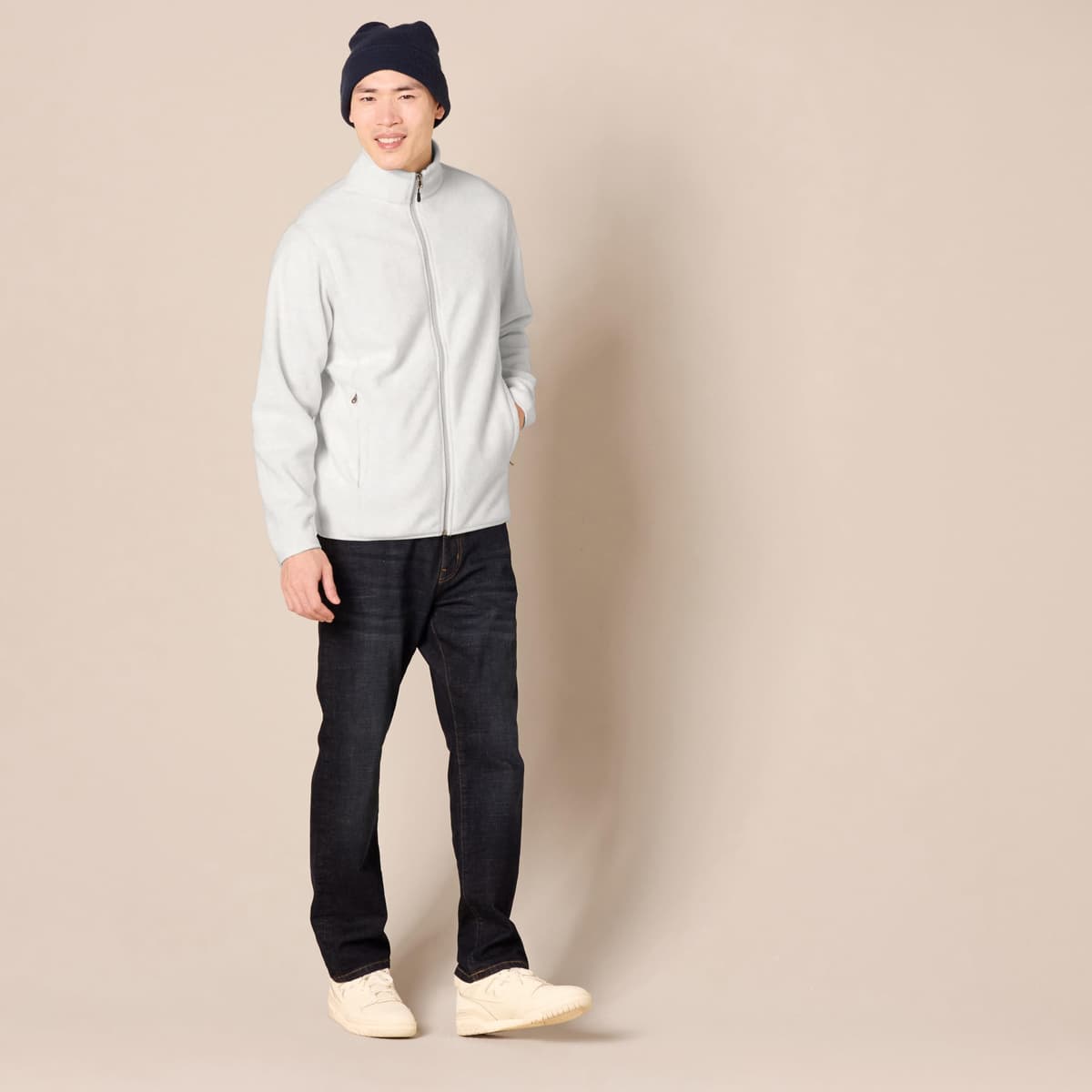 Amazon Essentials Chaqueta de Felpa con Cremallera Completa (Disponible en Tallas Grandes y Largos Especiales) Hombre — view 5