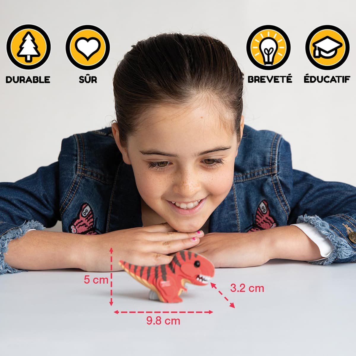 EUGY 018 Oveja. Eco-Friendly 3D Paper Puzzle — view 6